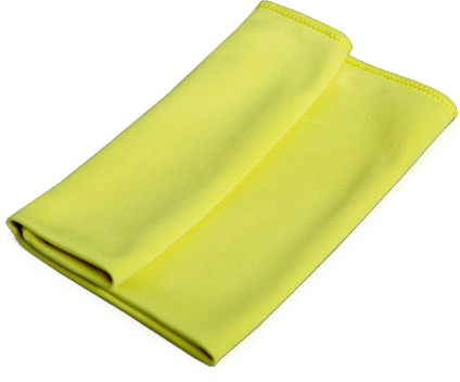 מטלית ניקוי למשטחי זכוכית בצבע