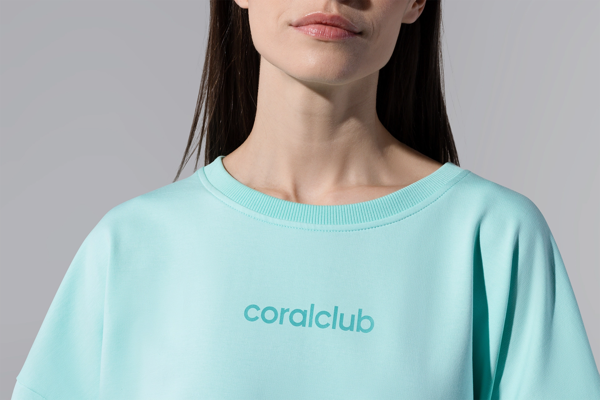 חולצת טי-שירט אוברסייז, מנטה