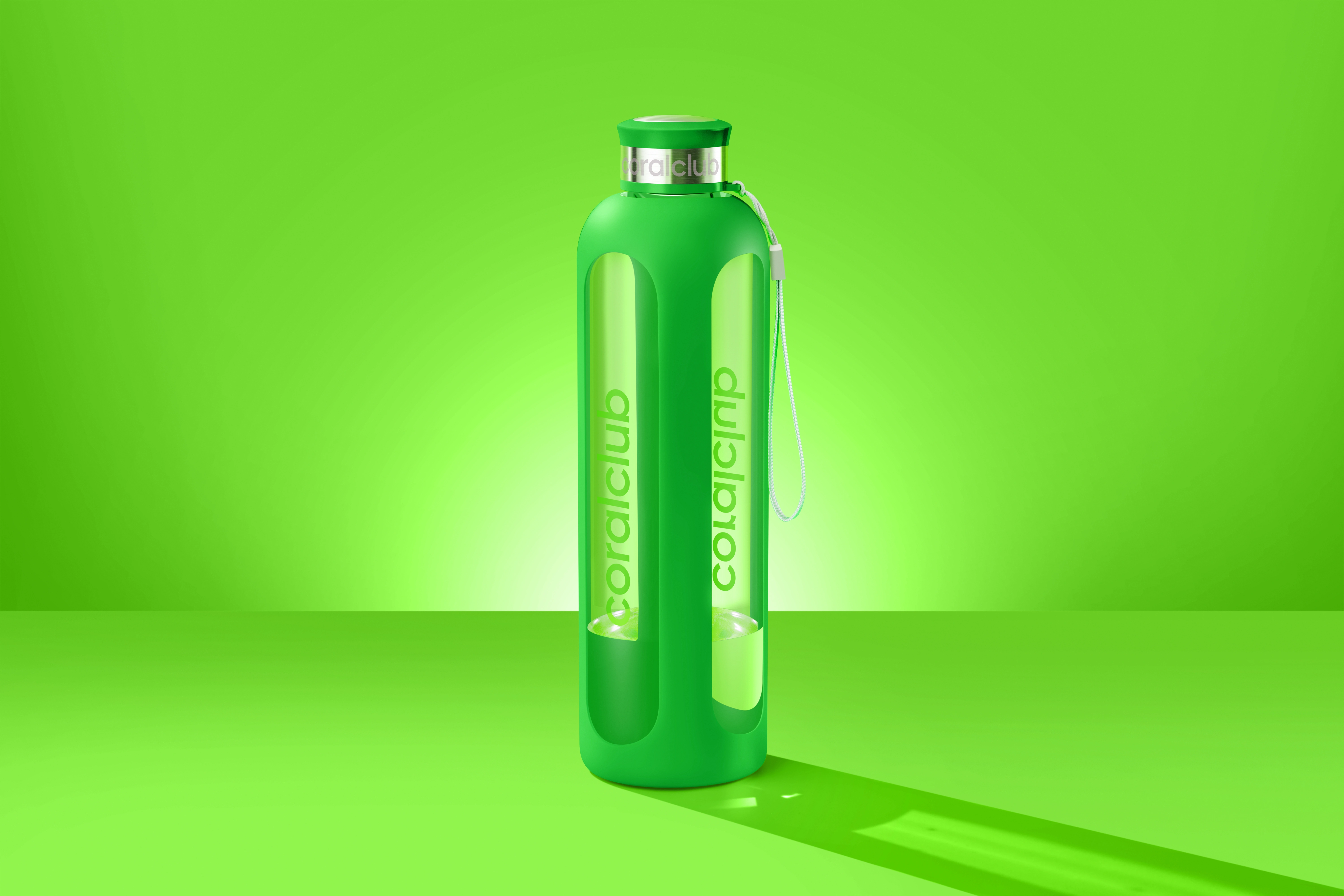 בקבוק זכוכית ClearWater, כחול