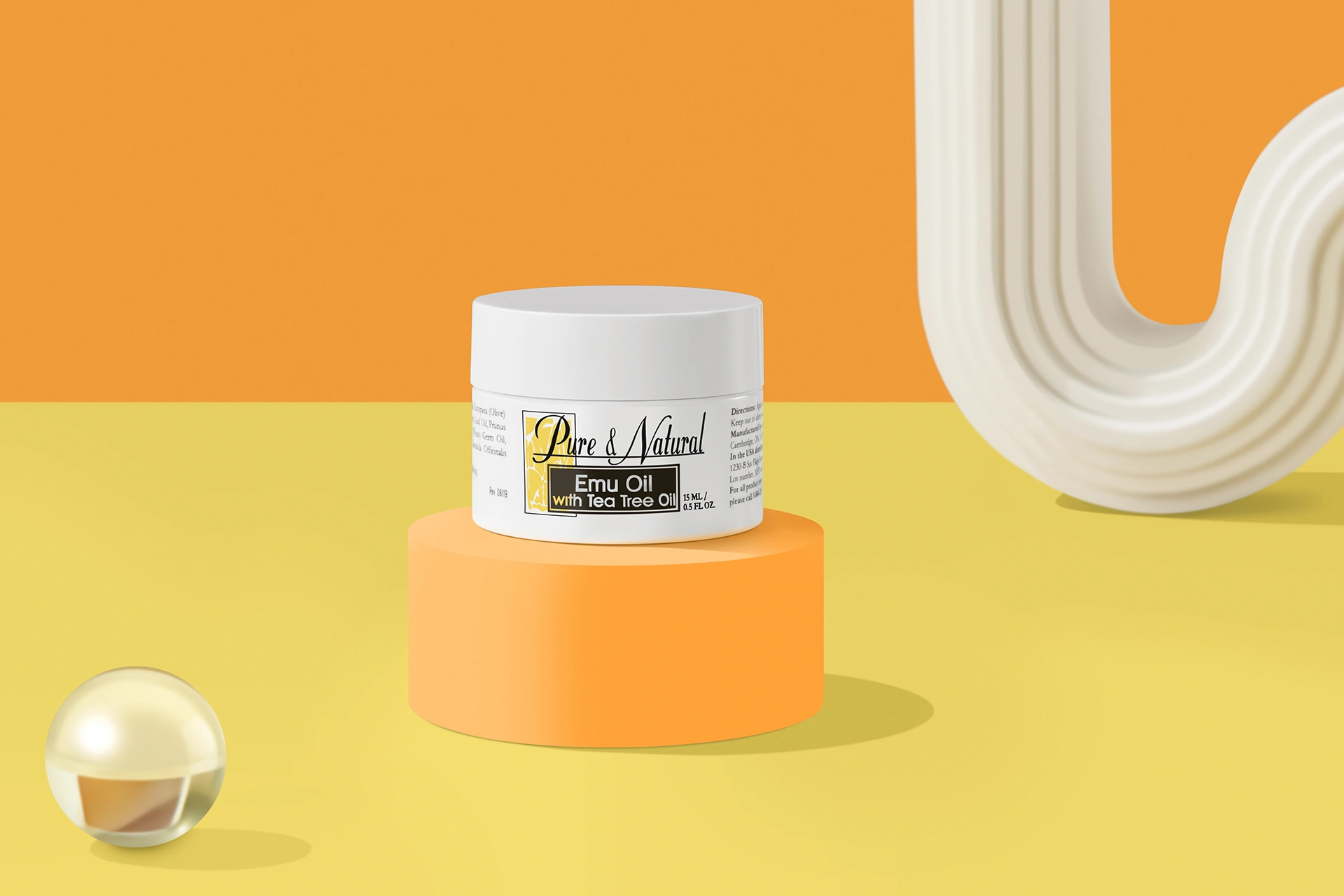 שמן אמו עם שמן עץ התה