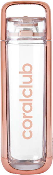 KOR One 750 water bottle, rose gold