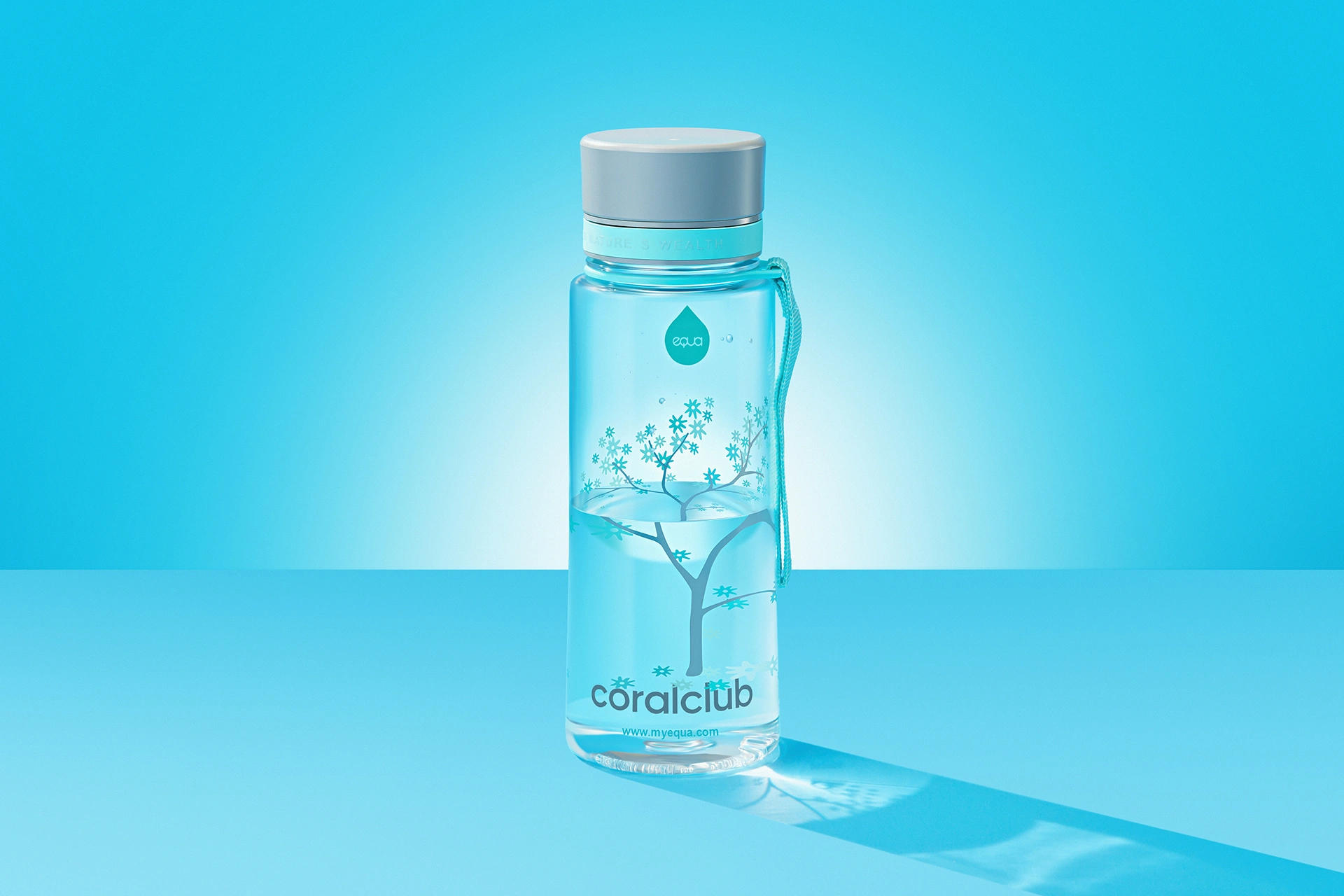 בקבוק פלסטיק EQUA ״זריחת המנטה״