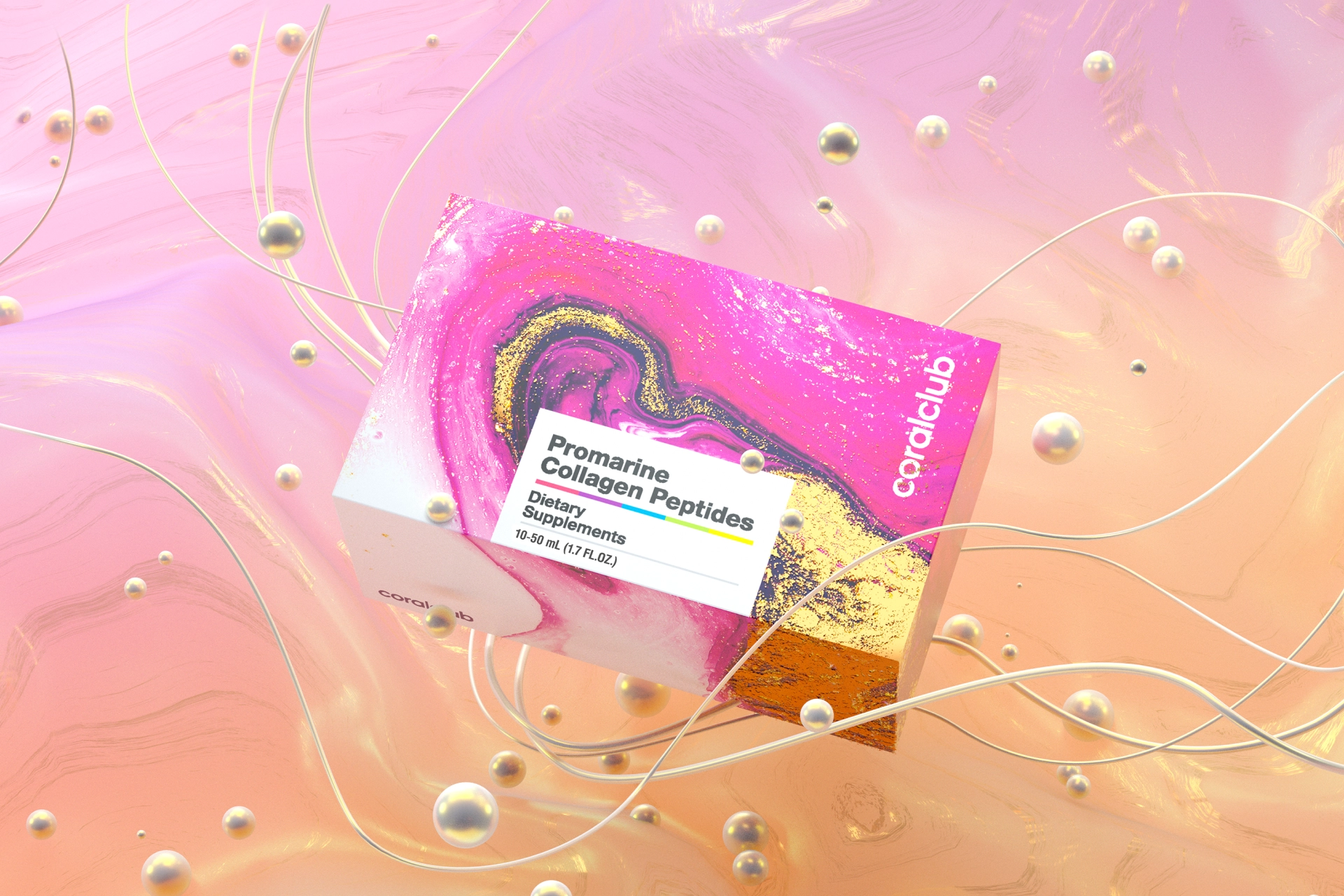  Promarine Collagen Peptides ערכה ל10 בקבוקונים 